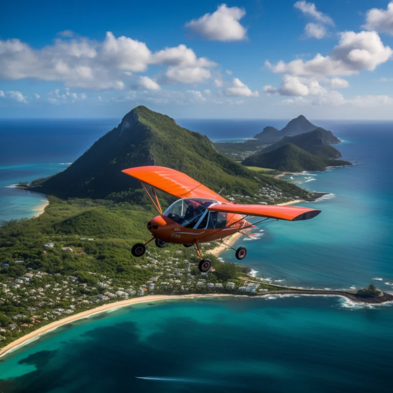 Illustration — Vol en ULM en Guadeloupe