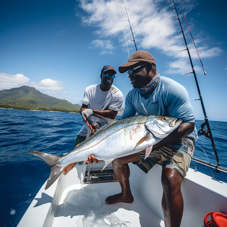Illustration — Sortie pêche en mer en Guadeloupe