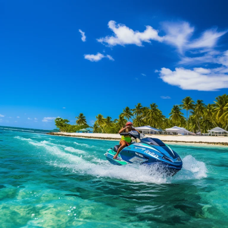 Illustration — Jet-ski en Guadeloupe